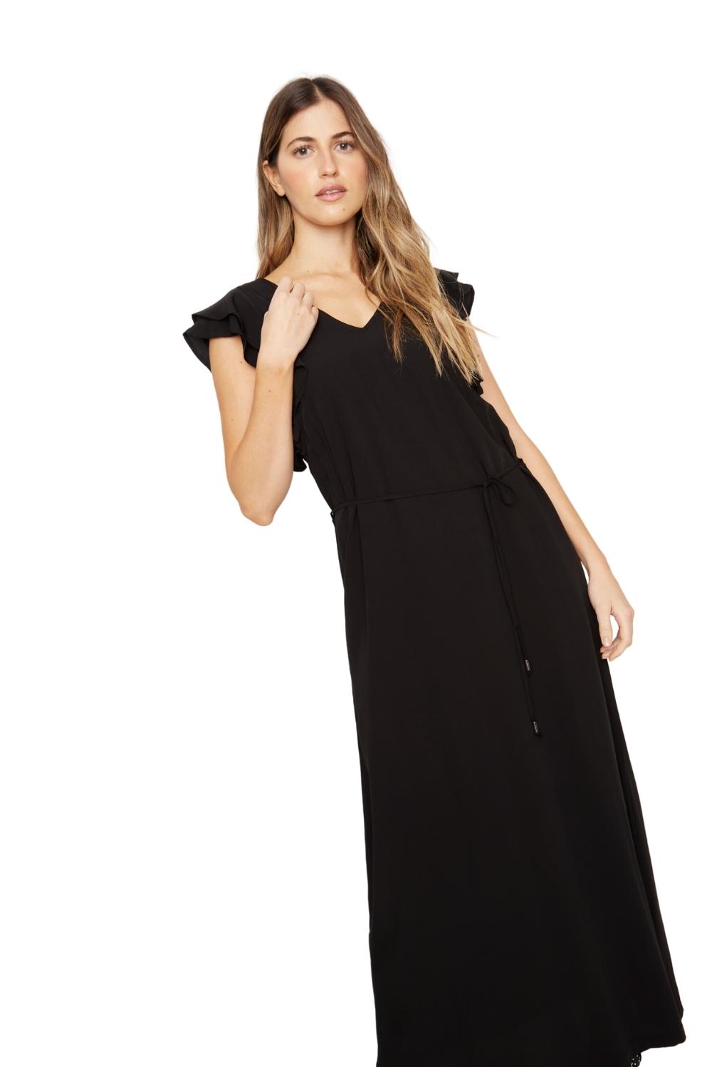 Vestido Zuzu negro