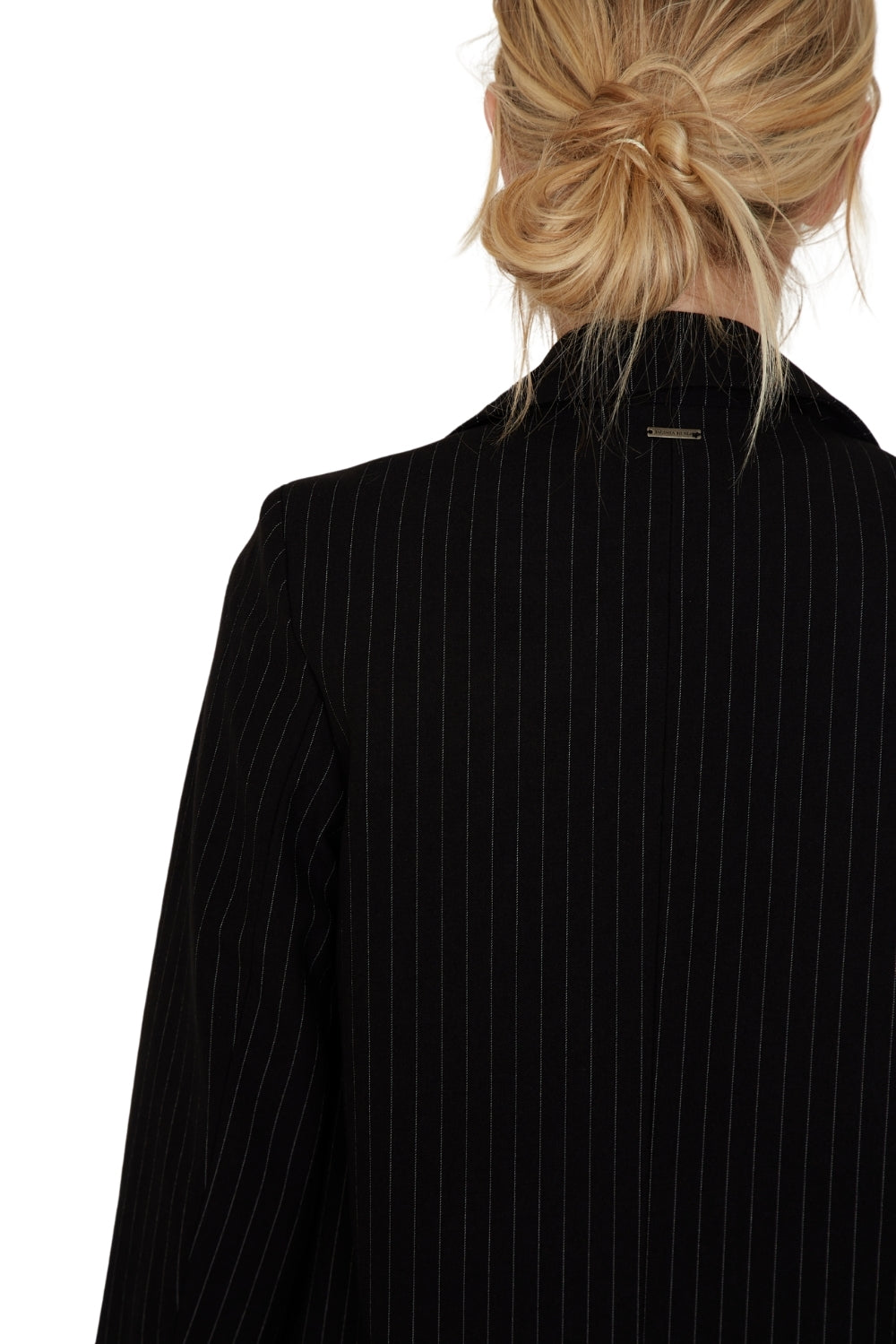 Blazer Owen rayas negro