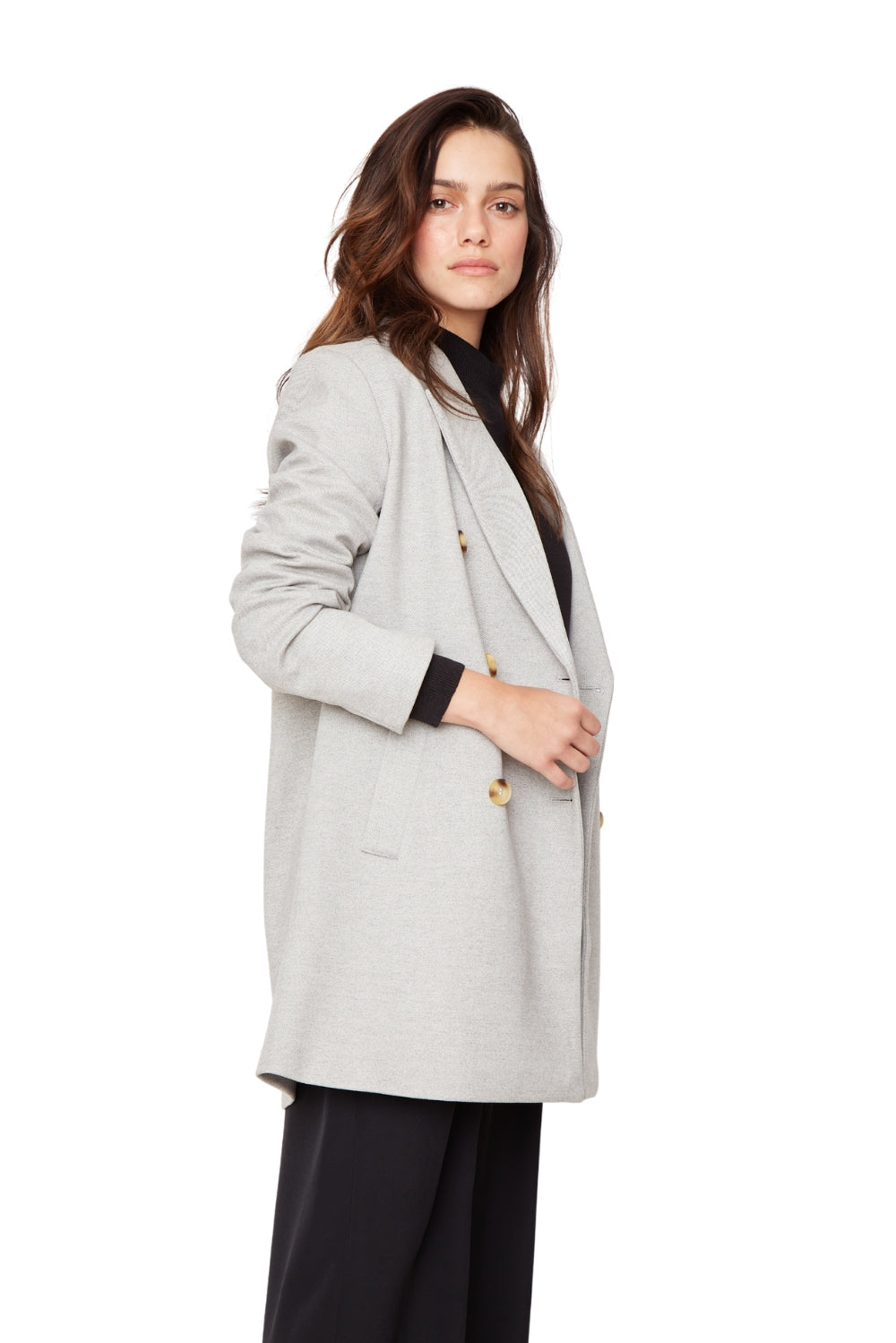 Abrigo Sara gris