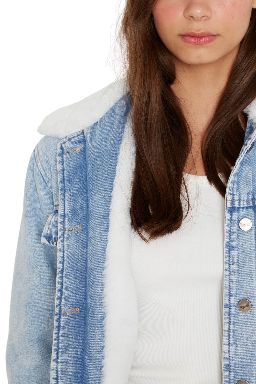 Chaqueta James denim azul