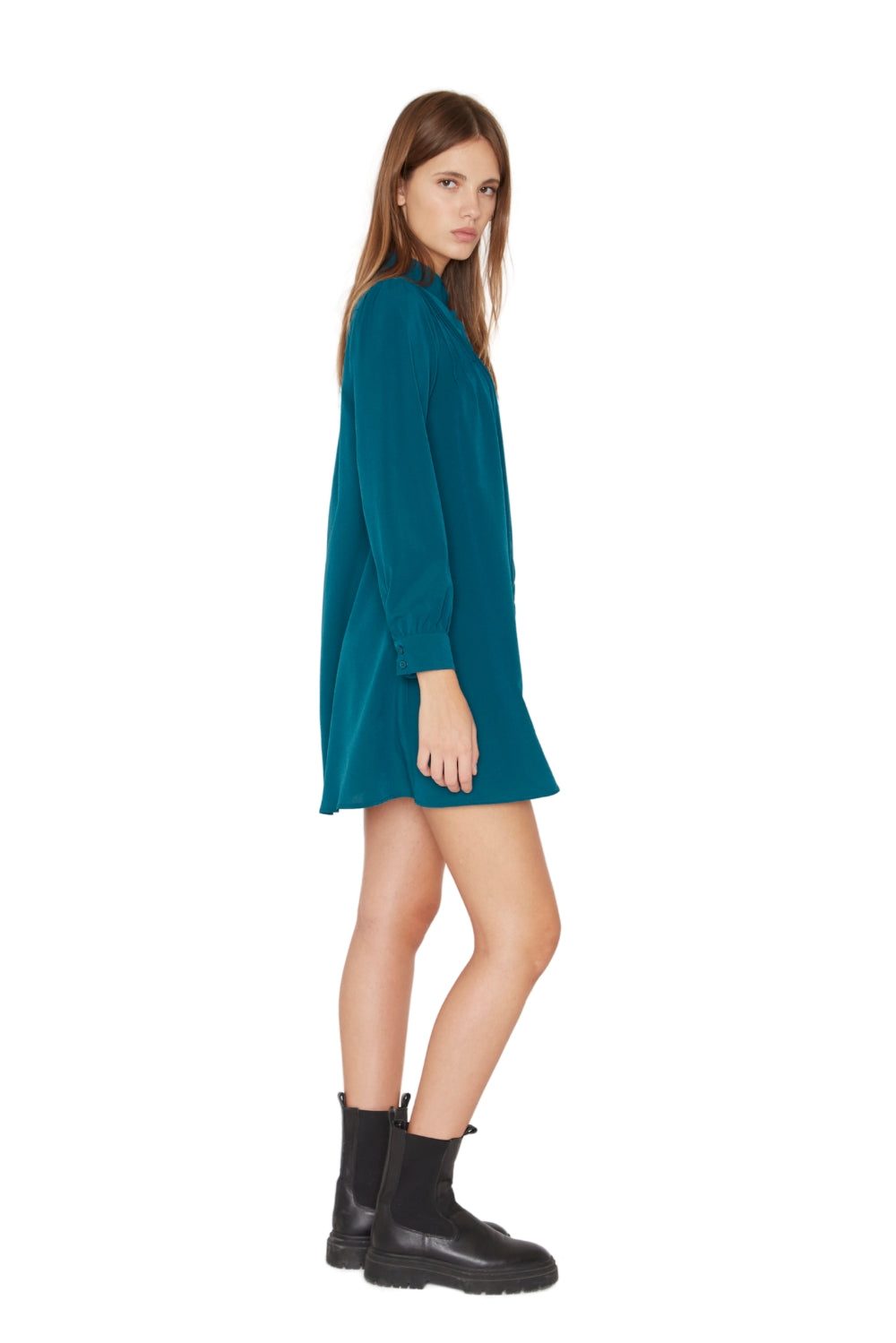 Vestido Julie petróleo