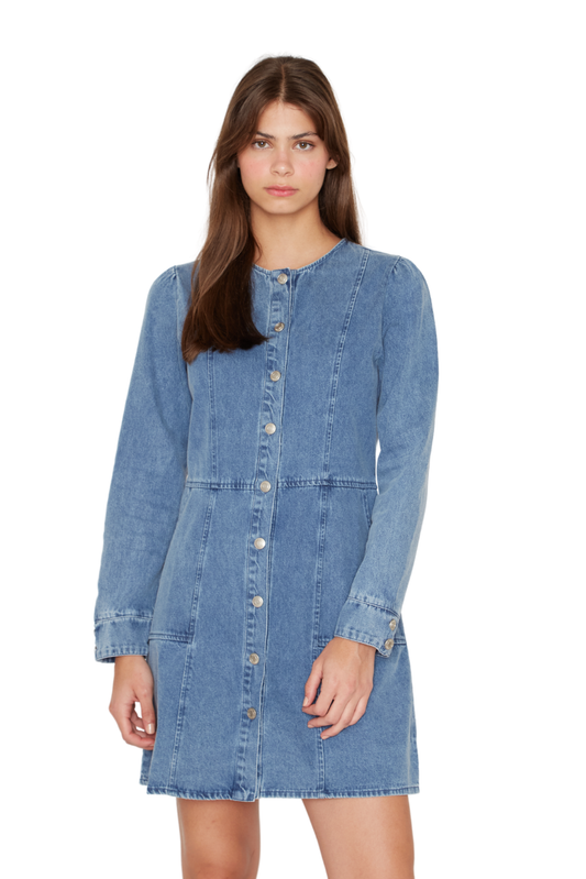 Vestido Demin Stone azul