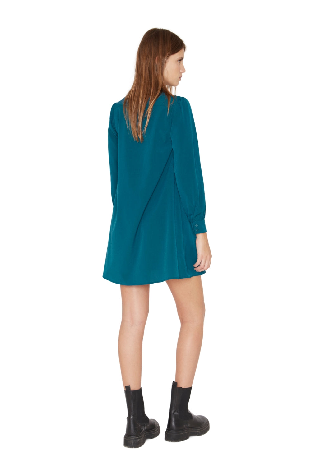 Vestido Julie petróleo