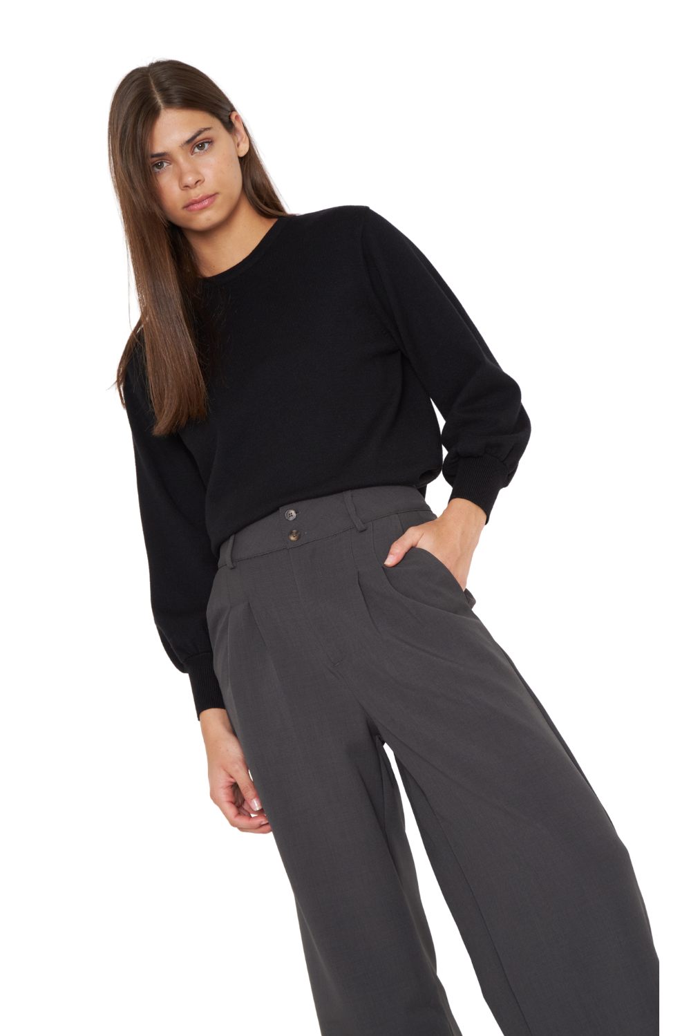 Pantalón Laura Winter gris