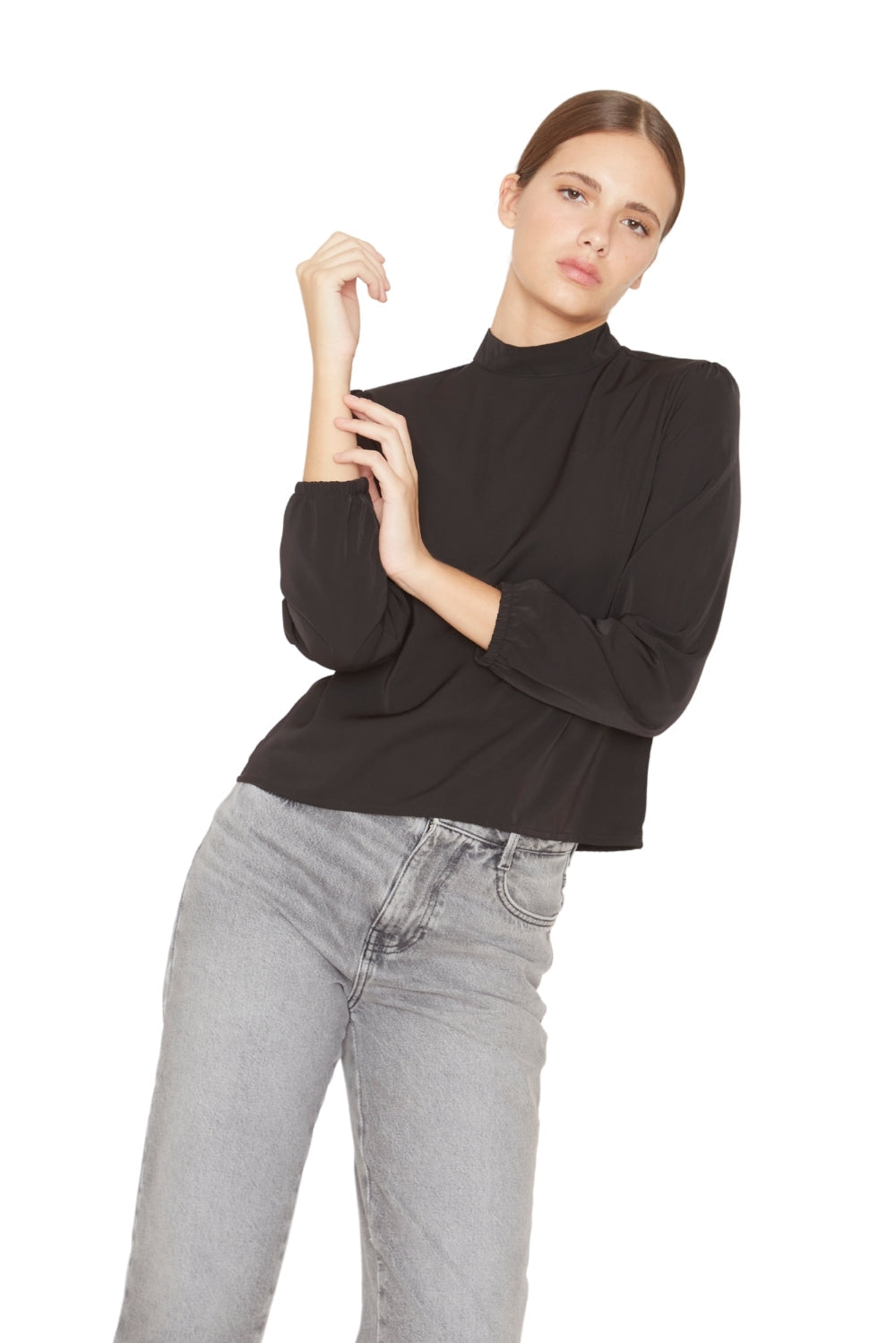 Blusa Paula II negra