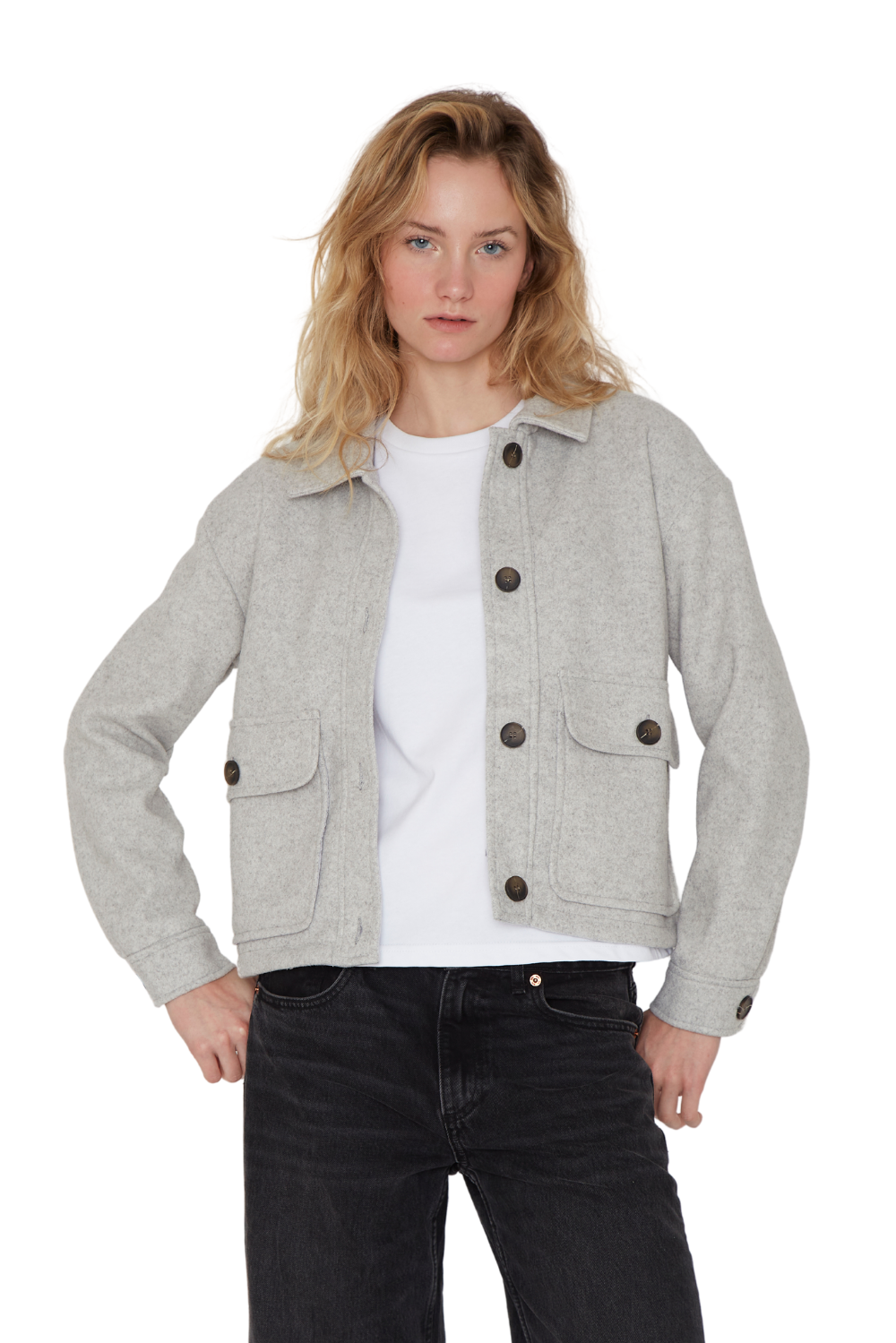Chaqueta Cargo gris