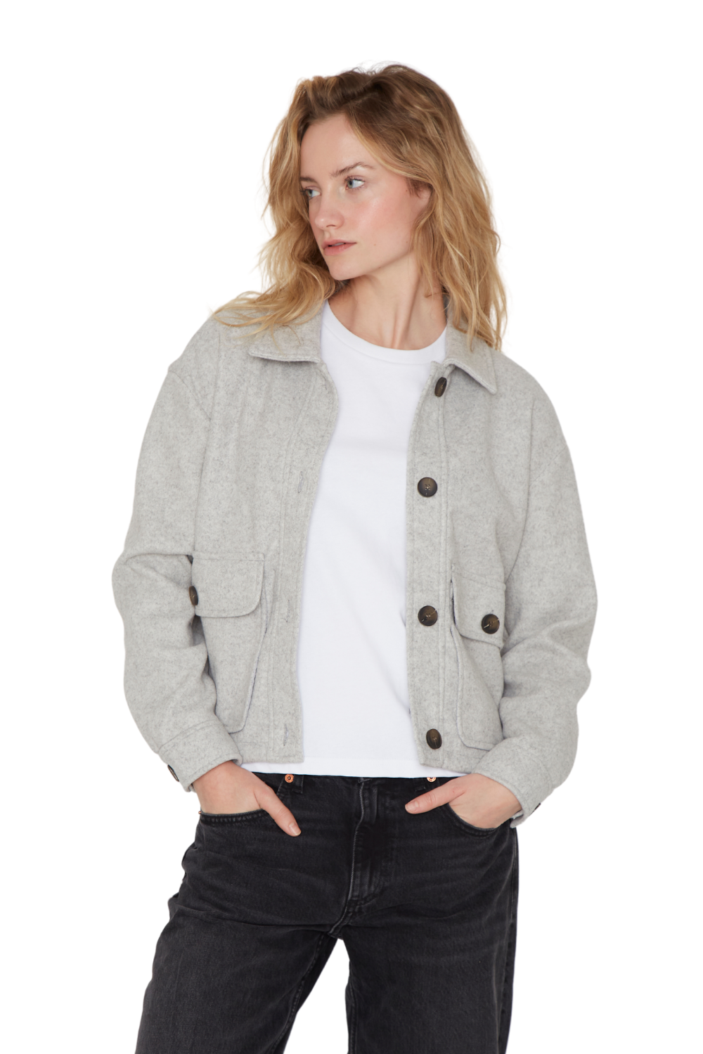 Chaqueta Cargo gris