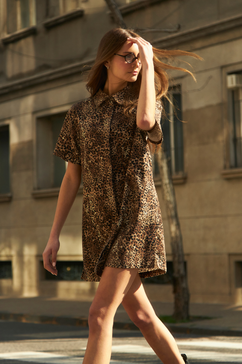 Vestido Alicia animal print