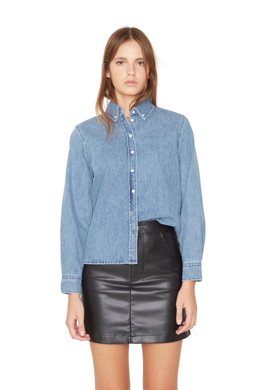 Camisa Denim II azul