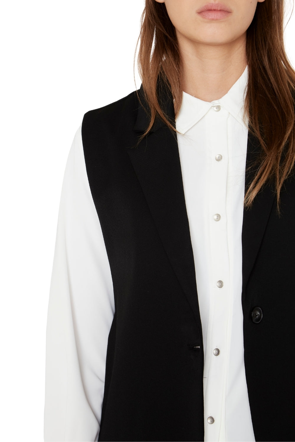 Blazer Owen negro sin manga