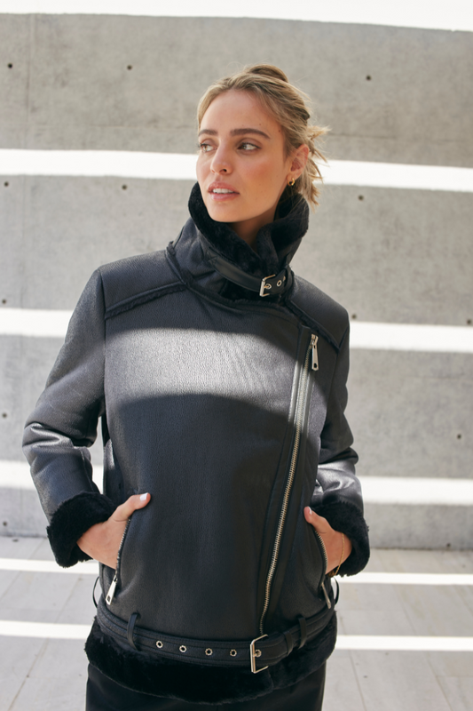 Chaqueta Alaska negra Jacinta Tienda