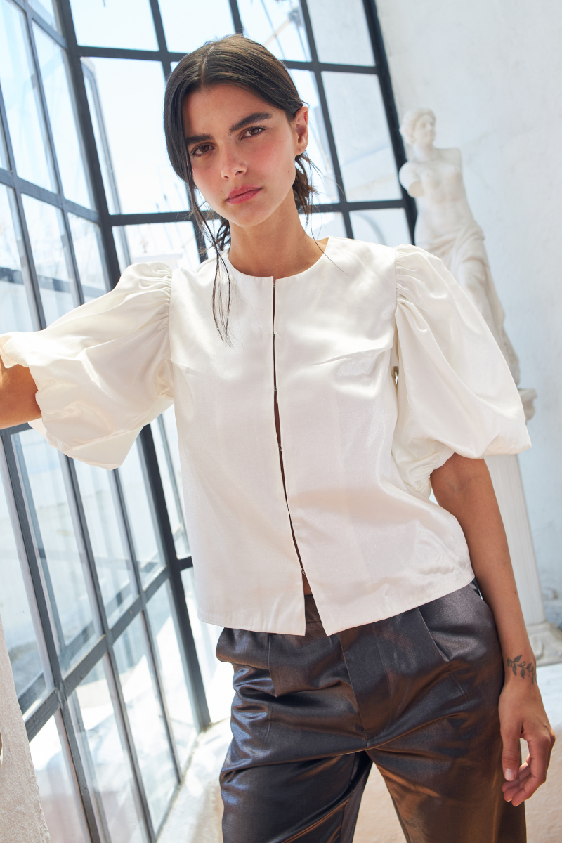 Blusa Siena bright blanca