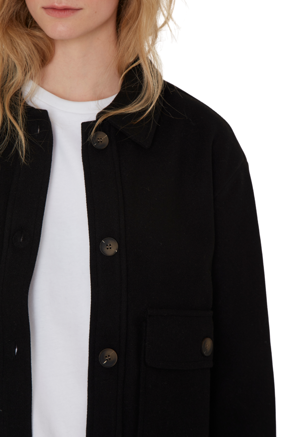 Chaqueta Cargo negra