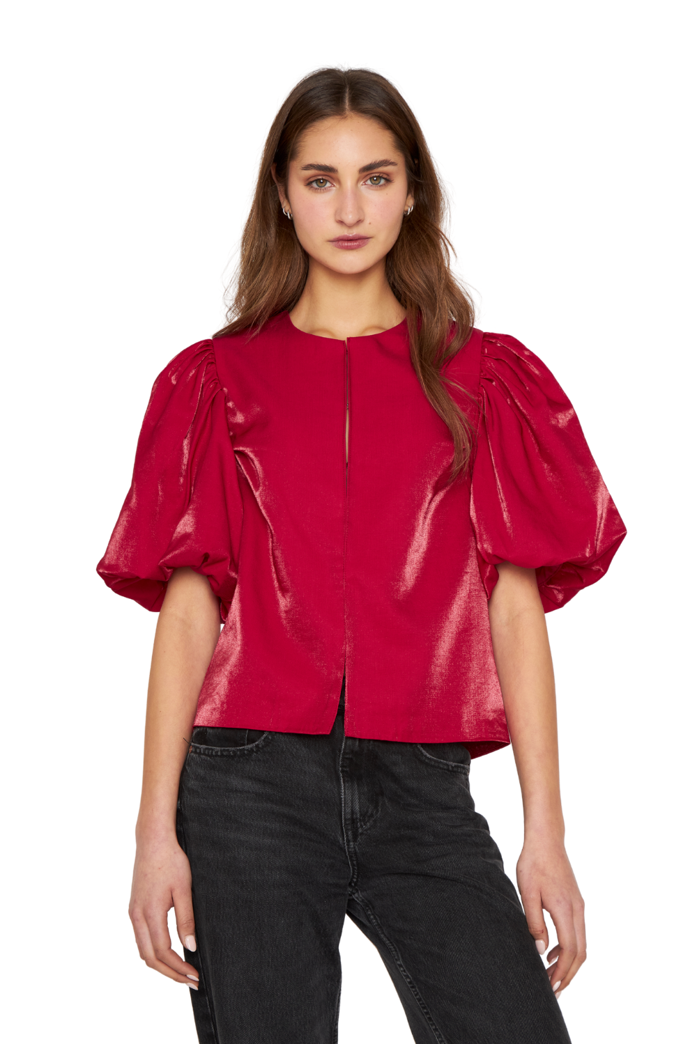 Blusa Siena bright roja