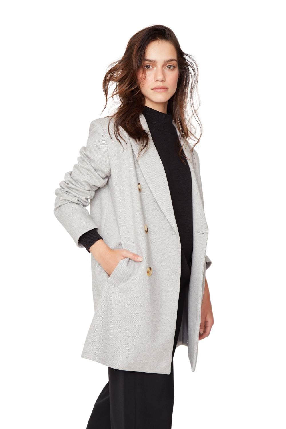 Abrigo Sara gris